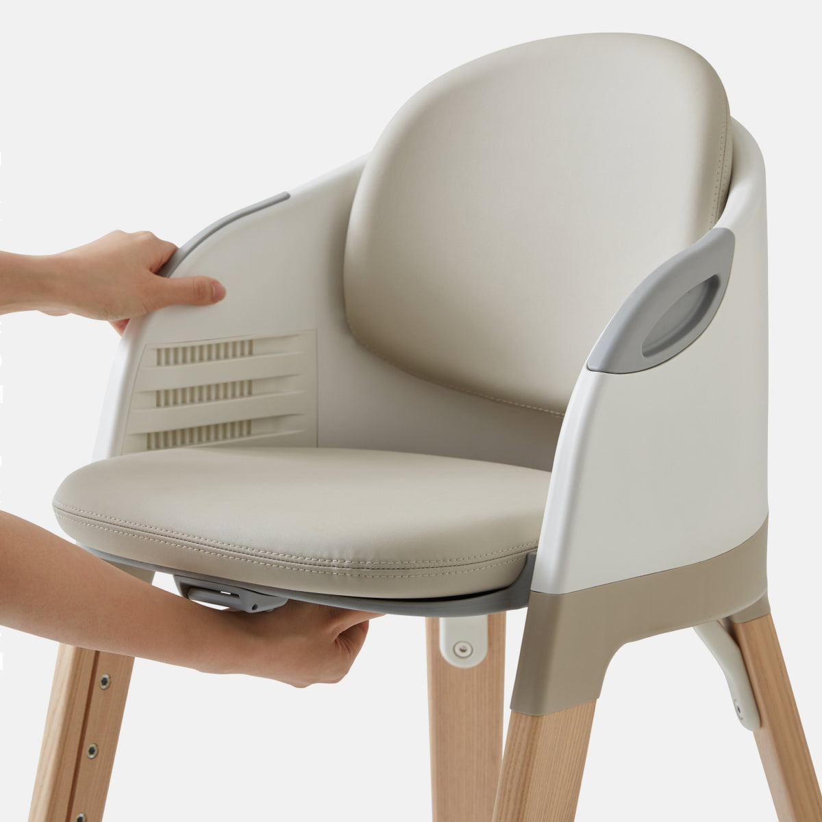 Separating the MOLTI back and seat