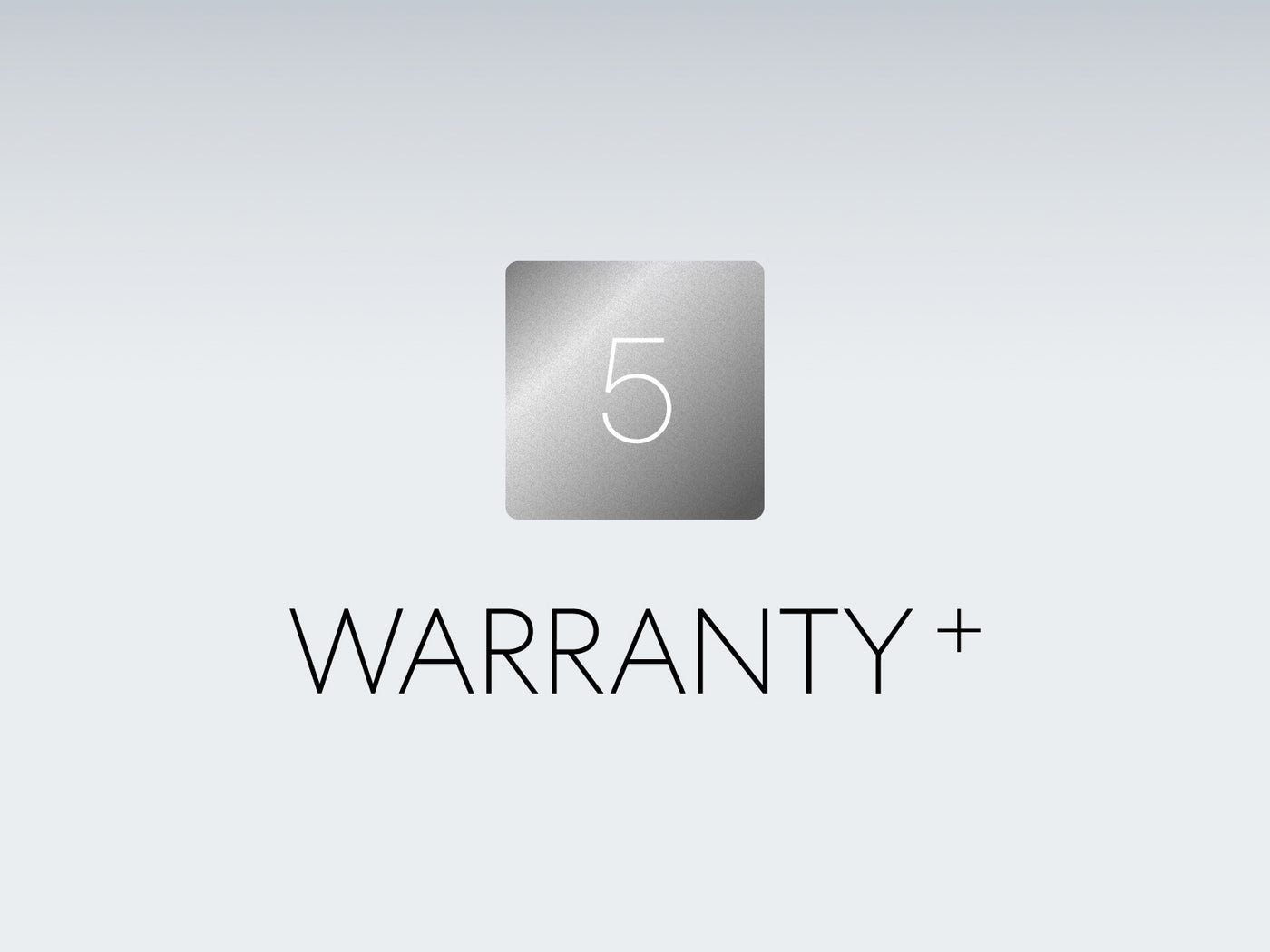 SIDIZ 5-year warranty badge